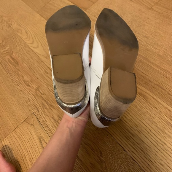 Jeffrey Campbell White Leather Booties - Picture 4 of 5